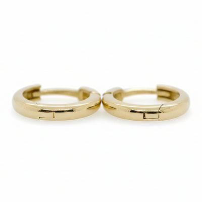 9ct Yellow Gold Mini Huggies