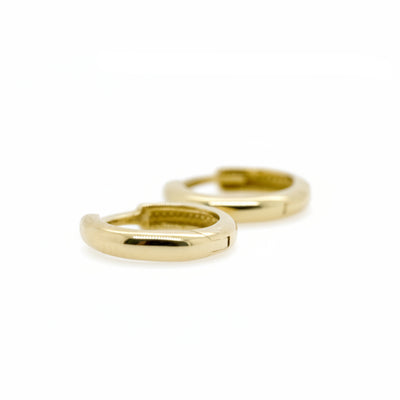 9ct Yellow Gold Mini Huggies
