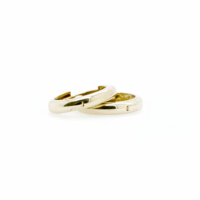 9ct Yellow Gold Mini Huggies