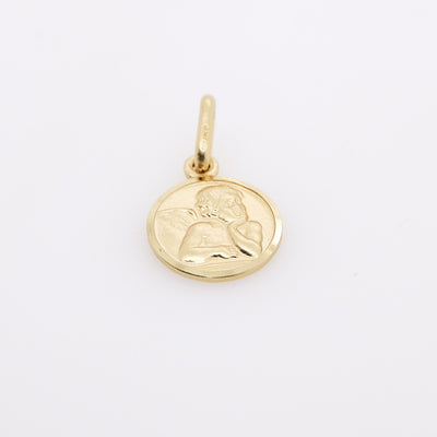 18ct Yellow Gold Guardian Angel Charm