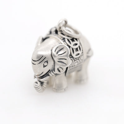 Sterling Silver Elephant Pendant