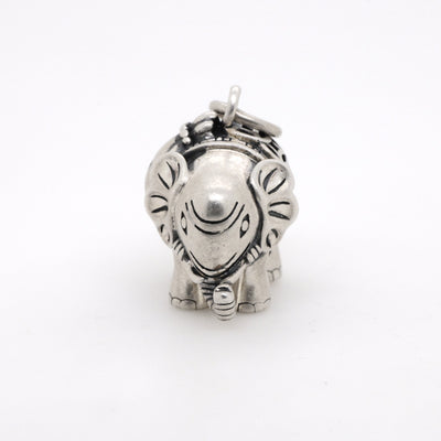 Sterling Silver Elephant Pendant