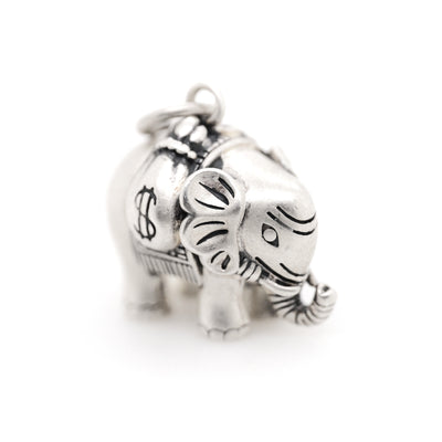 Sterling Silver Elephant Pendant