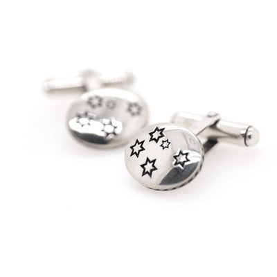 Sterling Silver Southern Cross Large Star Limited Edition Cufflinks