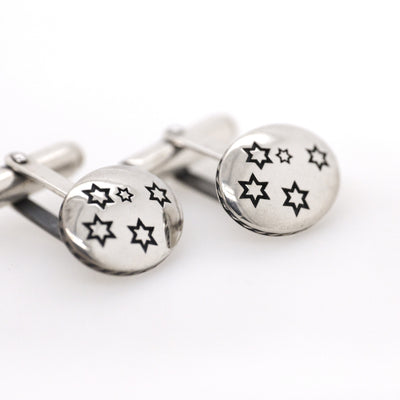 Sterling Silver Southern Cross Large Star Limited Edition Cufflinks