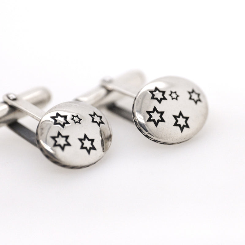 Sterling Silver Southern Cross Large Star Limited Edition Cufflinks