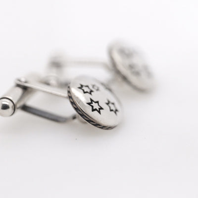 Sterling Silver Southern Cross Large Star Limited Edition Cufflinks