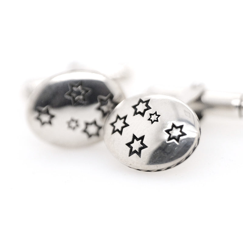 Sterling Silver Southern Cross Large Star Limited Edition Cufflinks
