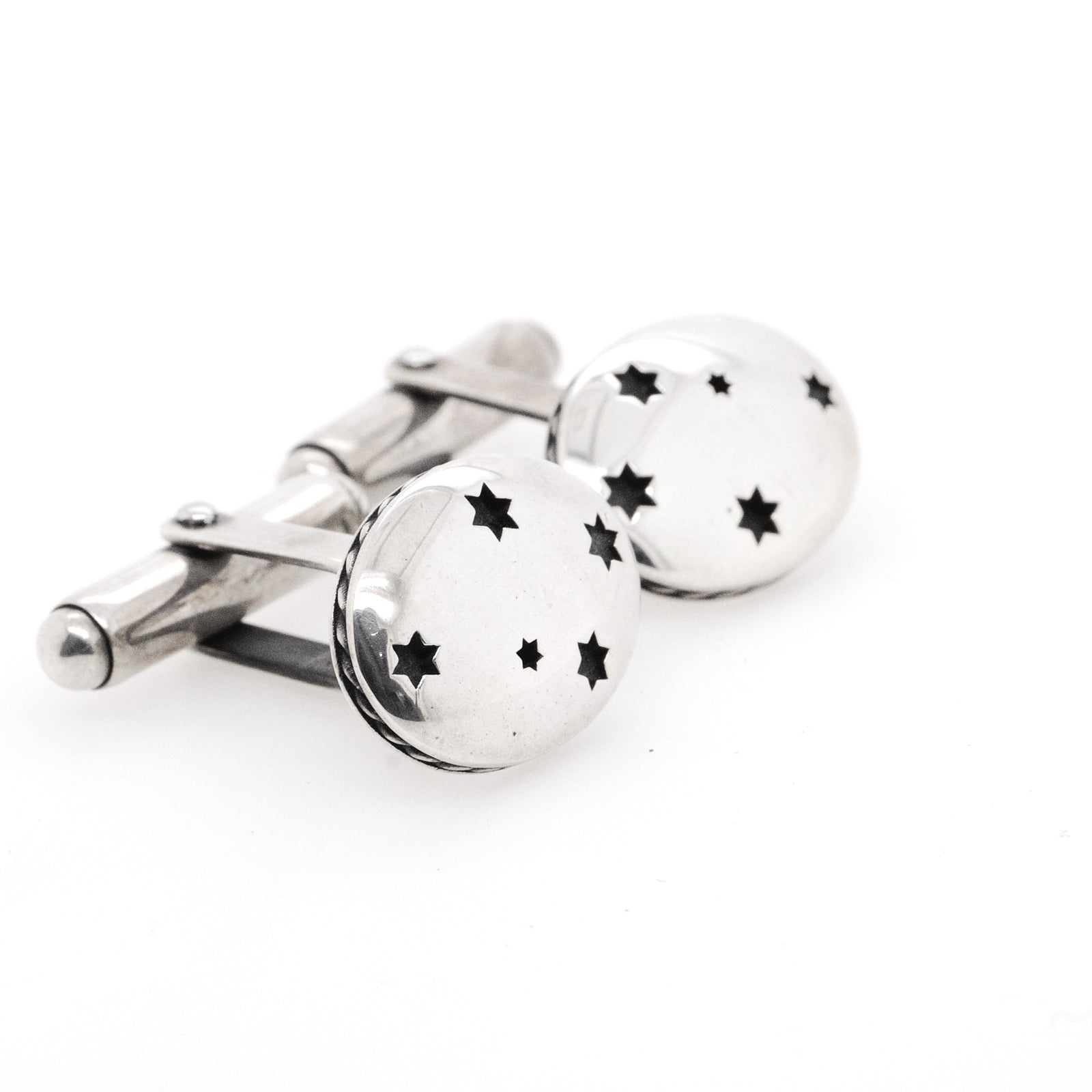 Sterling Silver Southern Cross Small Star Limited Edition Cufflinks